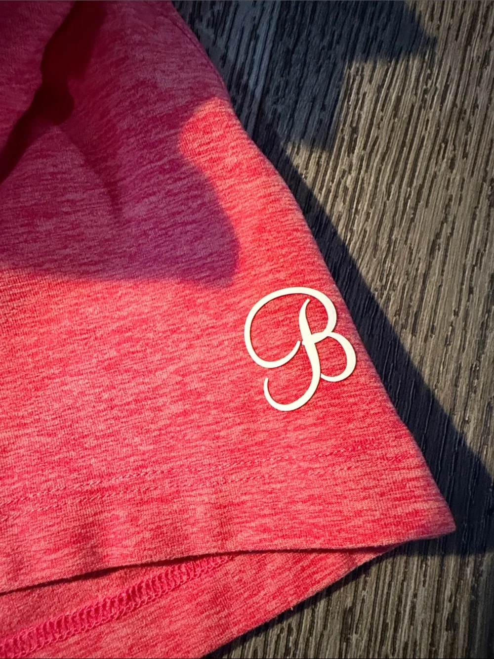 Bombshell sportswear High-Waist coral Heather Shorts